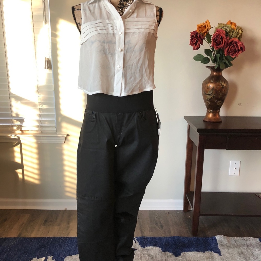 Gap Maternity legging Jeans wax coated